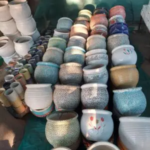 Ceramic pots